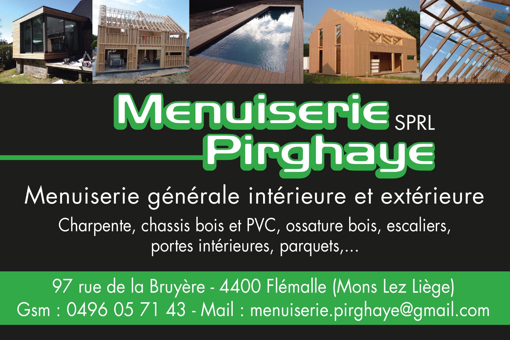 menuiserie pirghaye flemalle liege